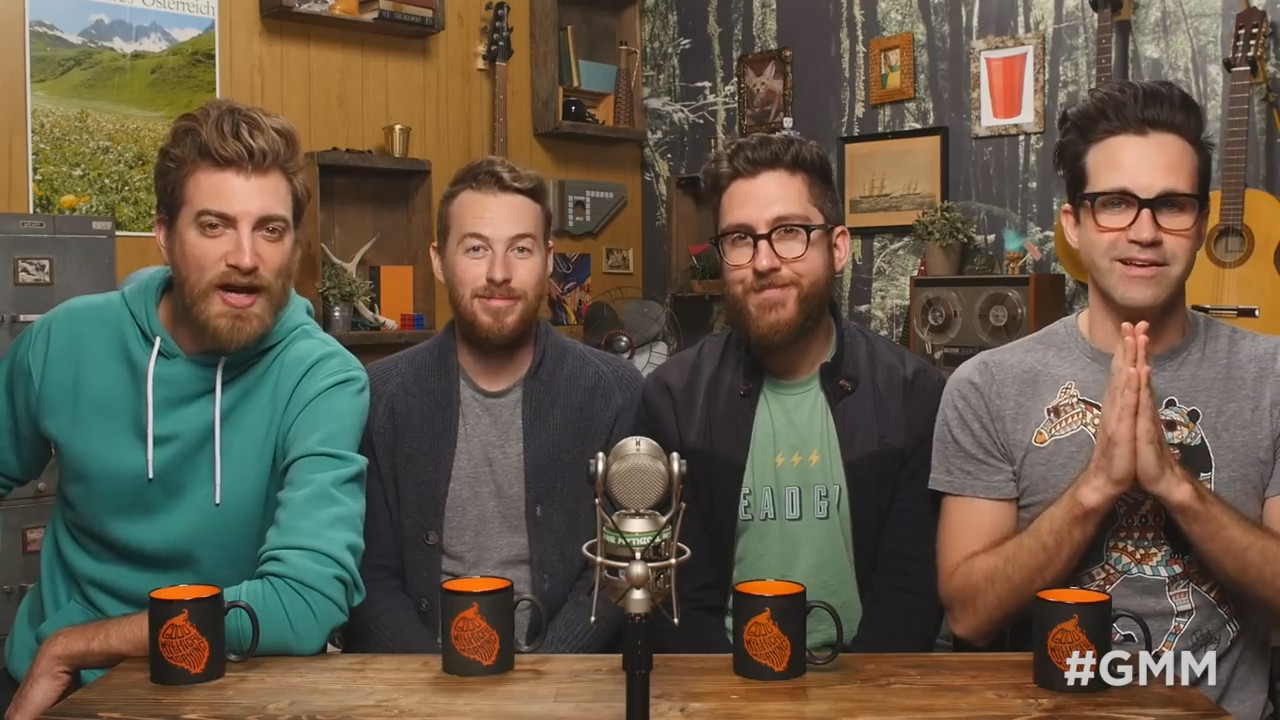 GMM 1095: Nasty Food Pong (Ft. Jake & Amir)