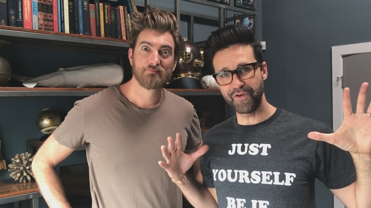 GMM 1139: 3 Monkeys Challenge ft Grace Helbig, Mamrie Hart and Hannah Hart