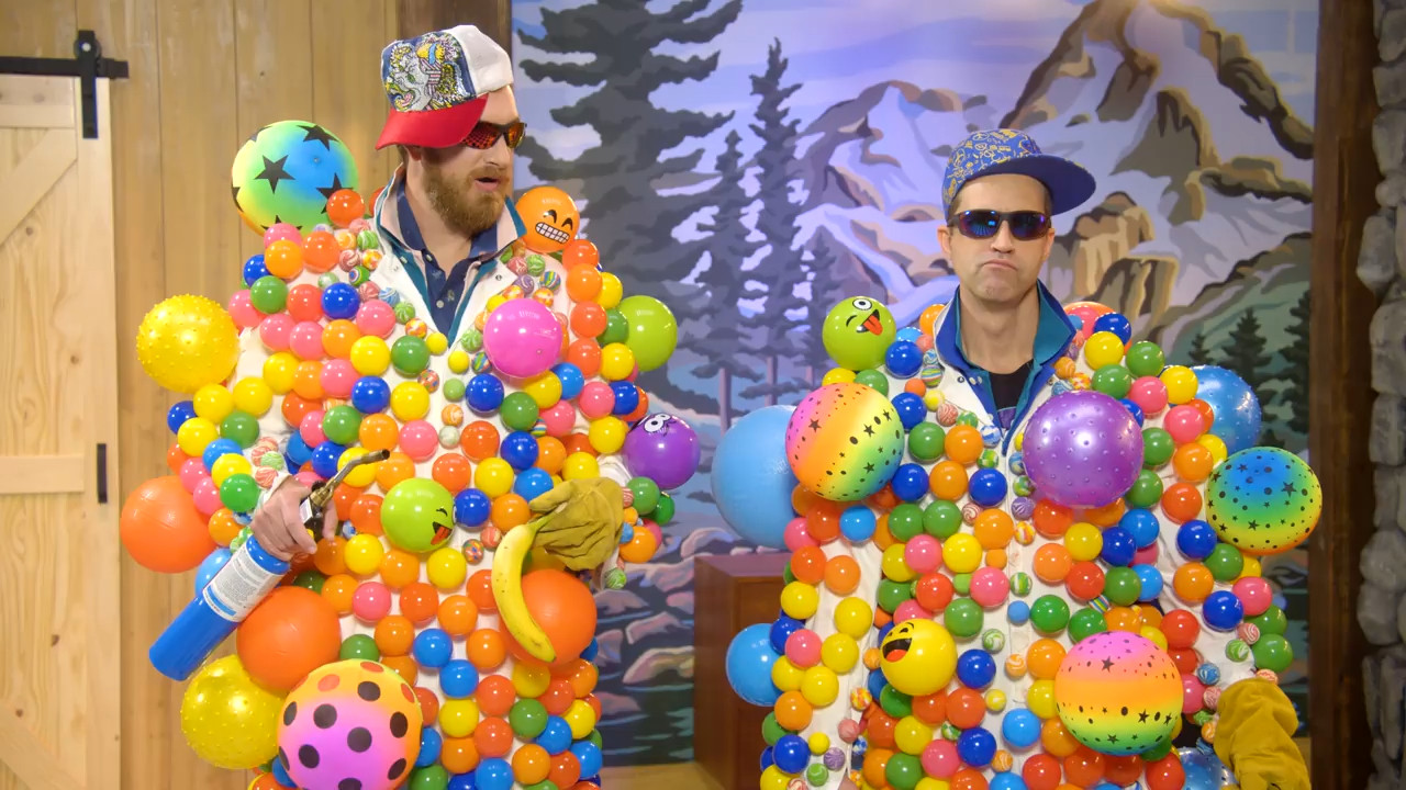 GMM 1227.4: Blowtorching Bananas In Bouncy Ball Suits | Nowhere Else