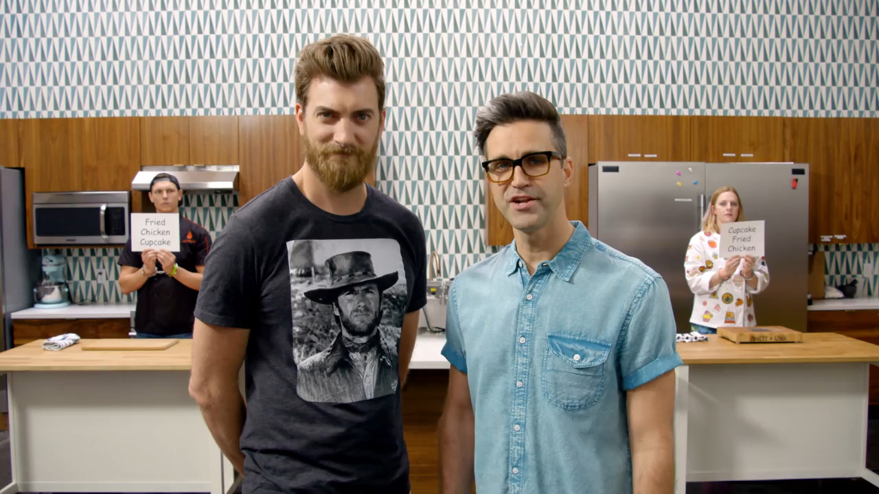 GMM 1284.1: Fried Chicken Cupcake Vs. Cupcake Fried Chicken | FOOD FLIP