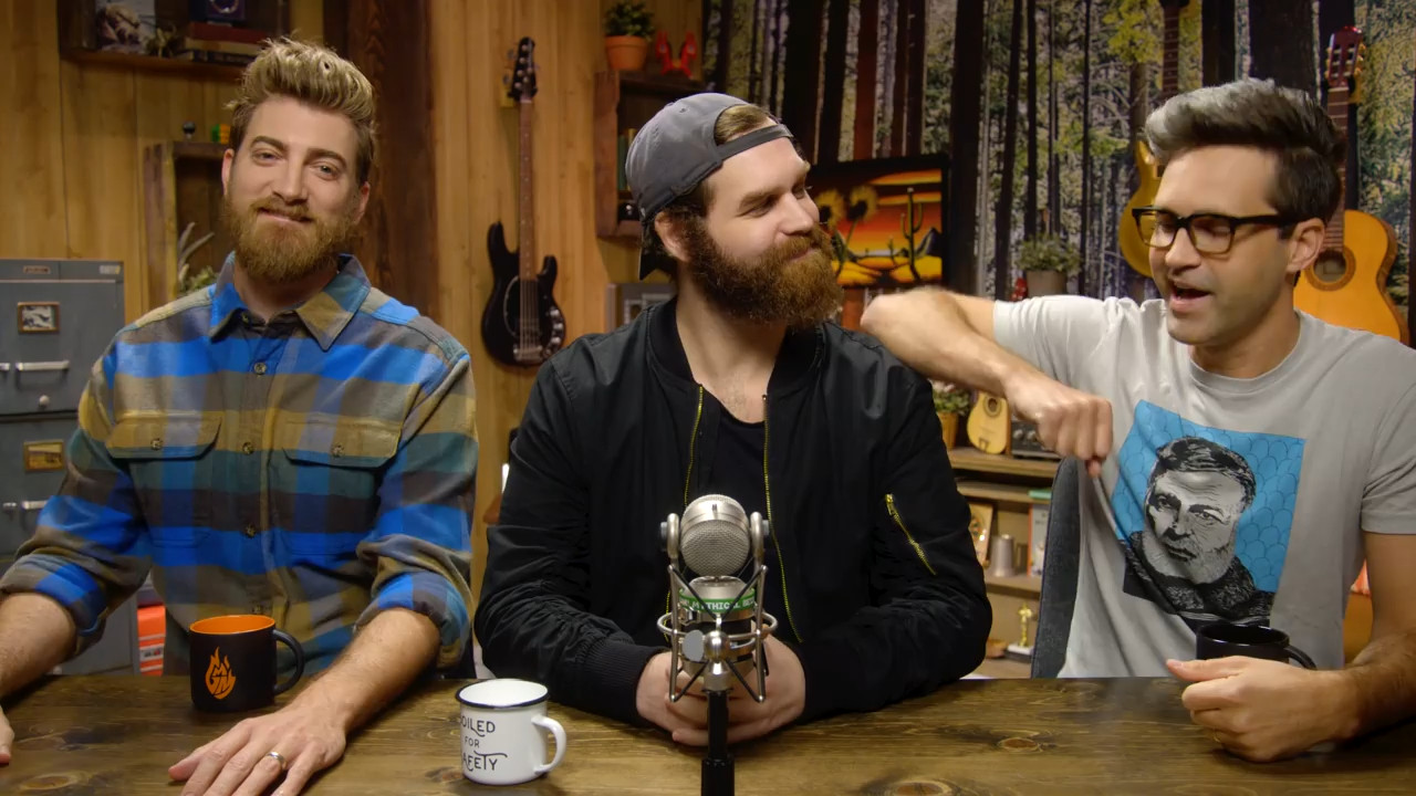 GMM 1303.3: Fried School Lunch Taste Test Ft. Harley Morenstein | TOO MUCH OF A GOOD THING