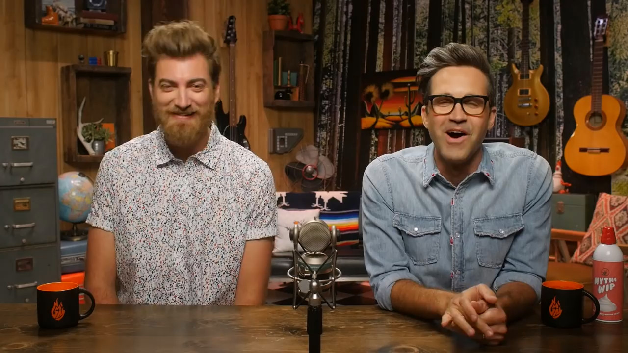 GMM 1383: Is Everything Better With Whipped Cream? Taste Test ft. Pie Face Cannon