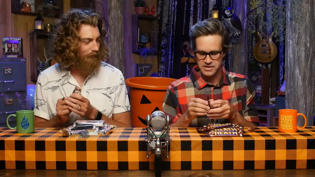 GMM 1842: Worst Halloween Candy Bar Taste Test (Day 1)