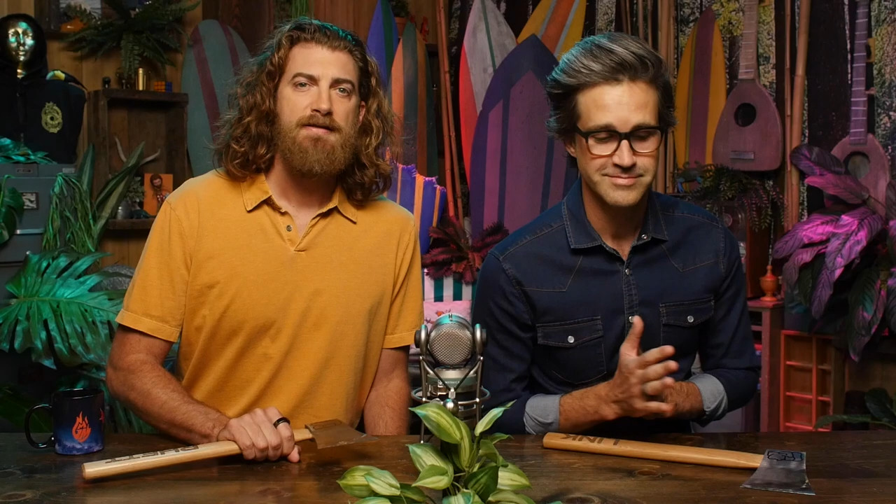 GMM 2017: Extreme vs. Original Snacks Taste Test (Axe Throwing Game)