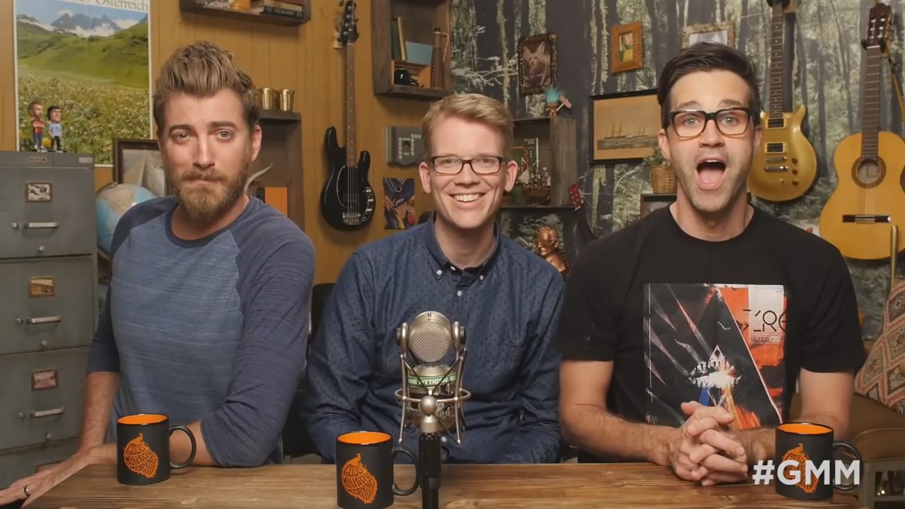 GMM 888: Feel & Squeal Challenge ft. Hank Green