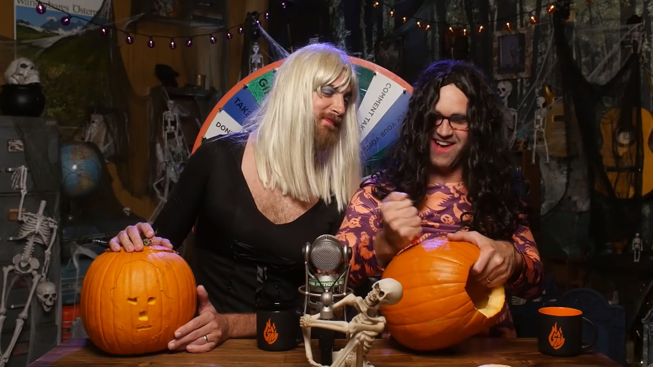 GMMore 1209: Carving Rhett & Link Pumpkins