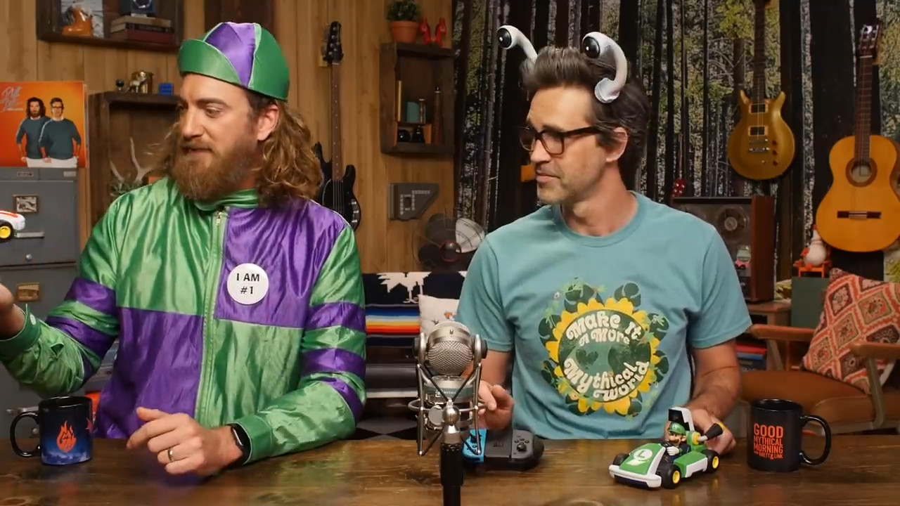 GMMore 1943: Let’s Play: Mario Kart Live (Around The GMM Studio!)