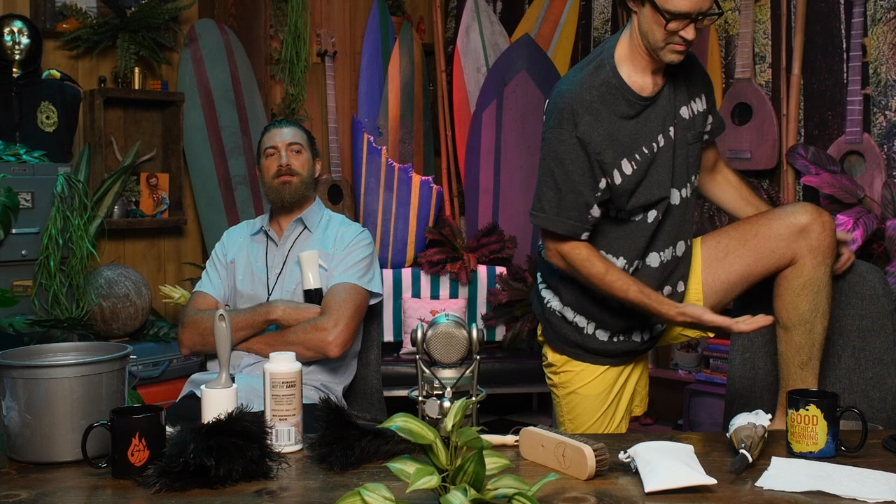 GMMore 2014: Products That Clean Sandy Feet (Test)