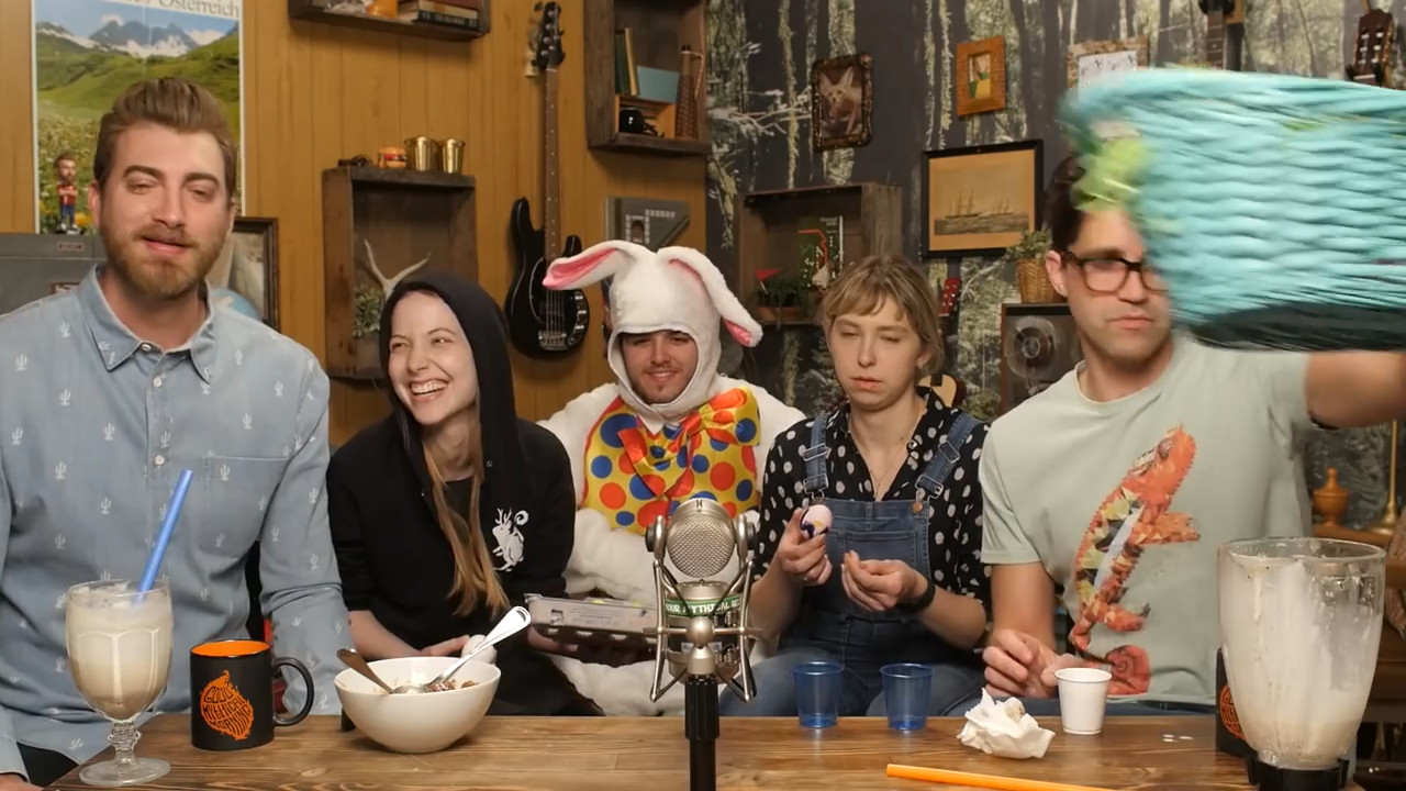 GMMore 886: Eating Raw Eggs: Good Mythical Crew