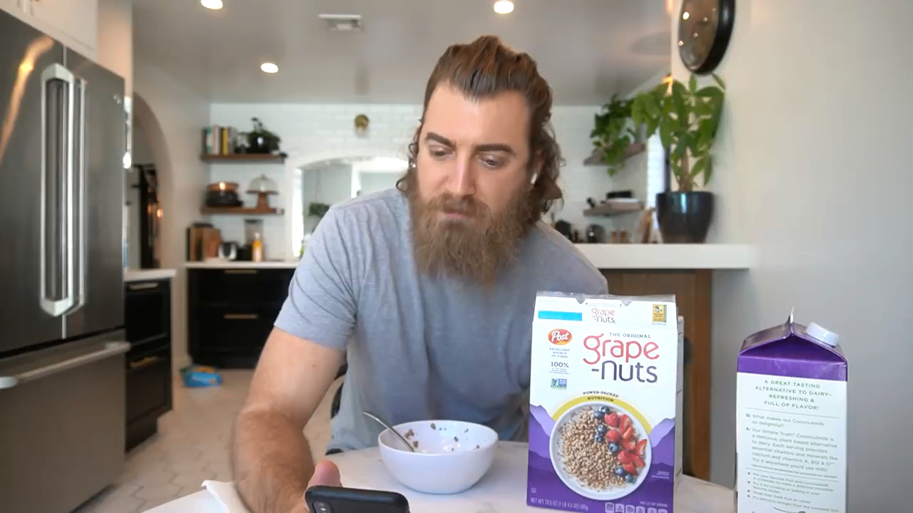 Vlog 15: 2 Men Eat Grape Nuts
