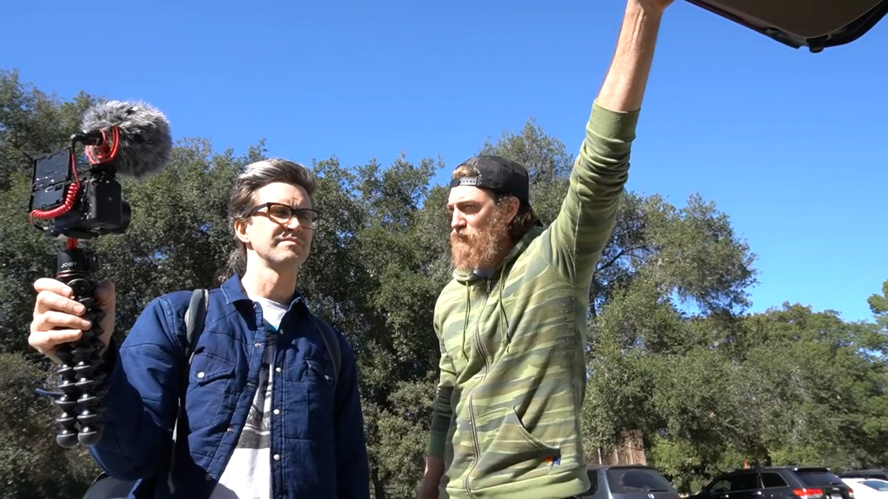 Vlog 8: We Play Disc Golf With A Tortilla Frisbee
