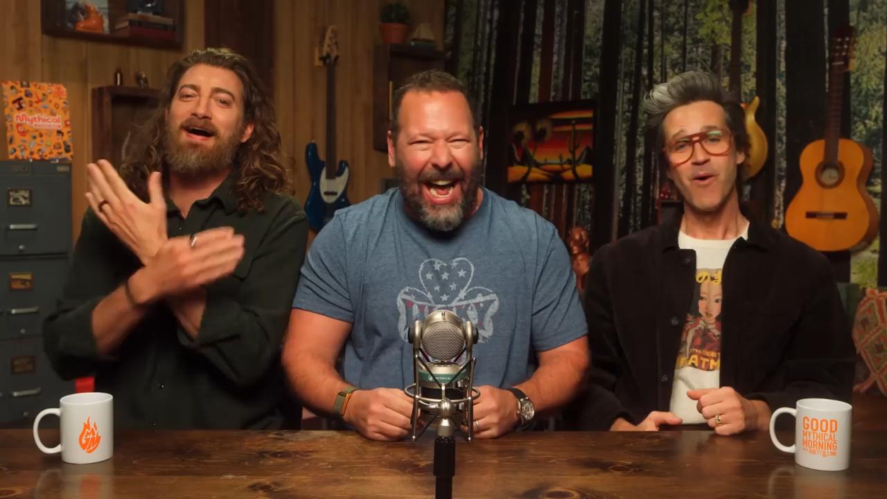 GMM 2796: Frozen vs. Fast vs. Fancy Food Taste Test (ft. Bert Kreischer)