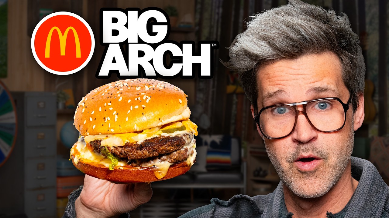 GMMore 3011: We Try McDonald’s New Big Arch Burger