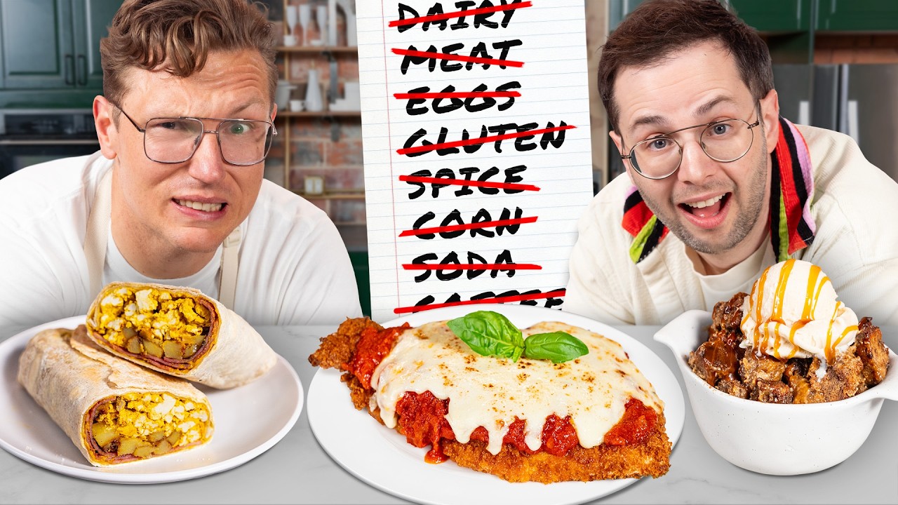 Food Allergy Cooking Challenge (ft. Try Guys Zach Kornfeld)