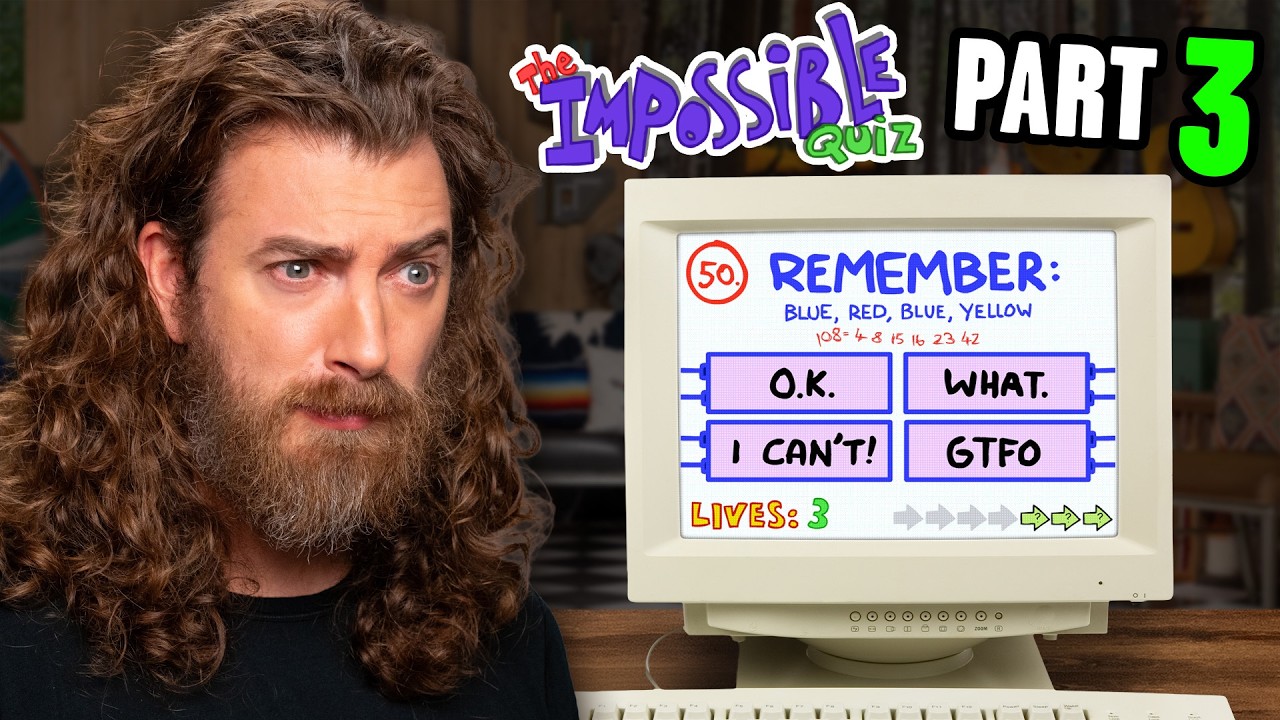 GMMore 2972: The Impossible Quiz Might Actually Be Impossible (for us)
