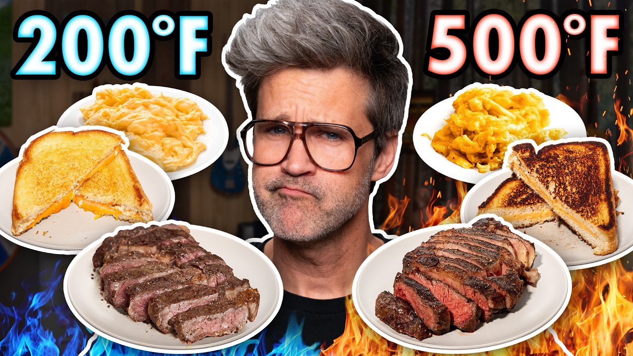 GMM 3015: Low vs. High Heat (Taste Test)