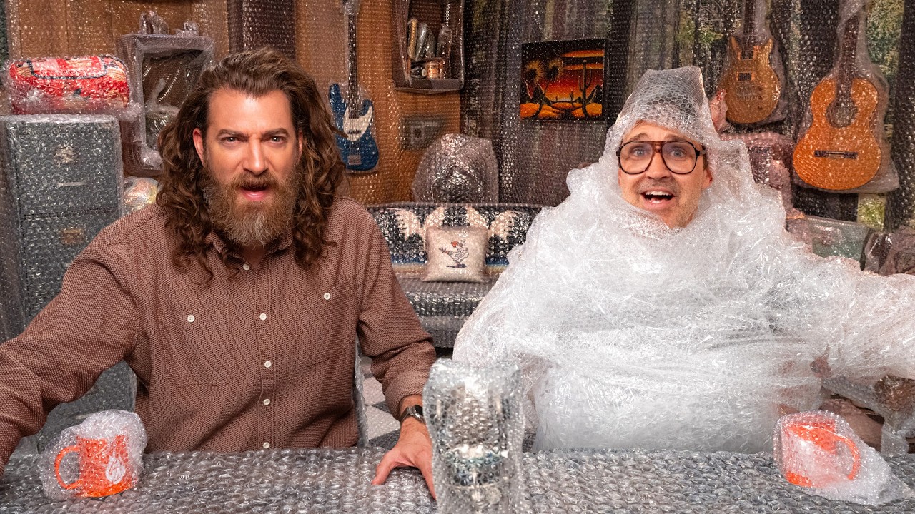 GMM 3009: Rhett & Link vs Bubble Wrap