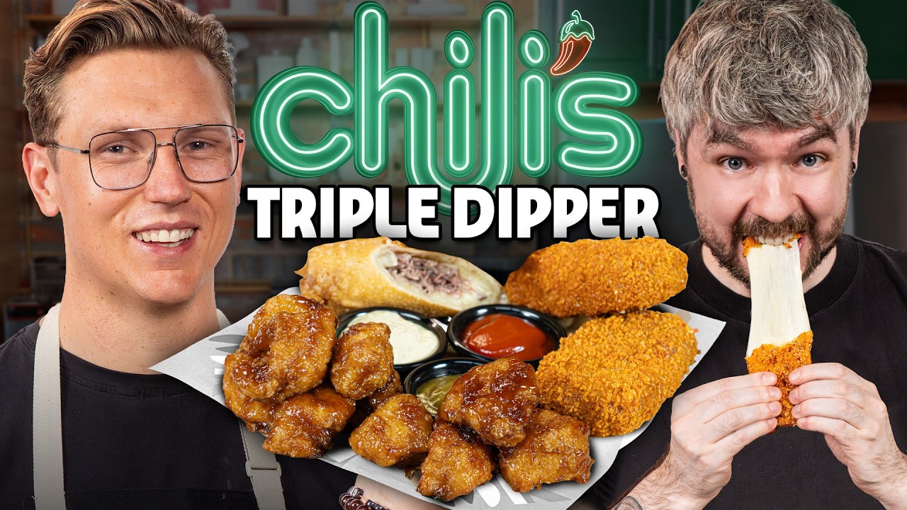 Jacksepticeye Eats a Chili’s Triple Dipper For The First Time