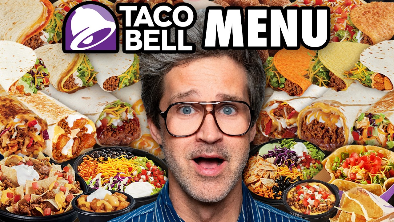 GMM 3005: We Tried EVERY Food At Taco Bell