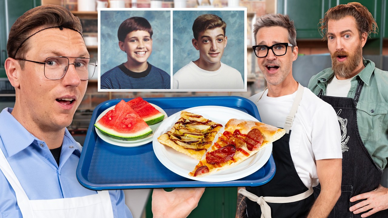 Rhett vs. Link School Lunch Cooking Challenge