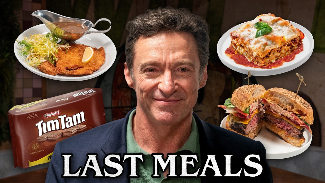 Hugh Jackman Eats His Last Meal