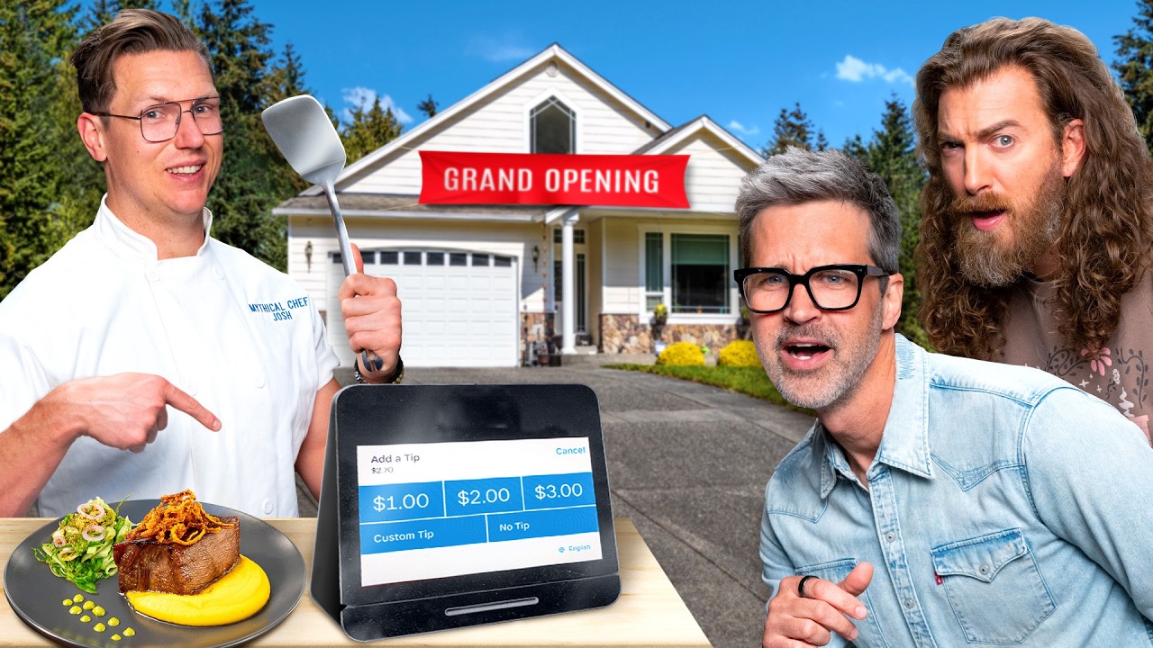 Breaking Into Rhett & Link’s House (And Turning It Into a Restaurant)