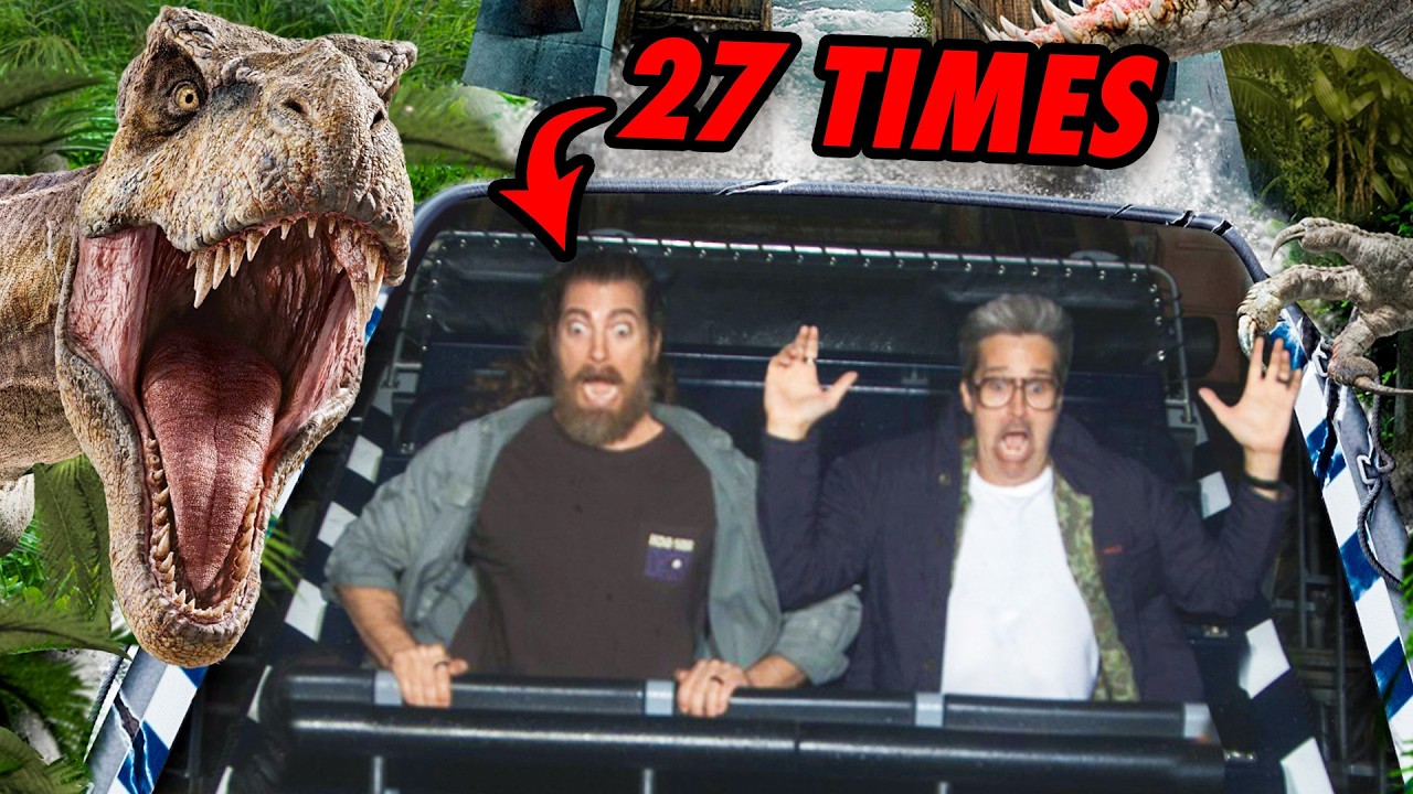 GMM 3083: We Ride Jurassic World 27 Times (Universal Studios)