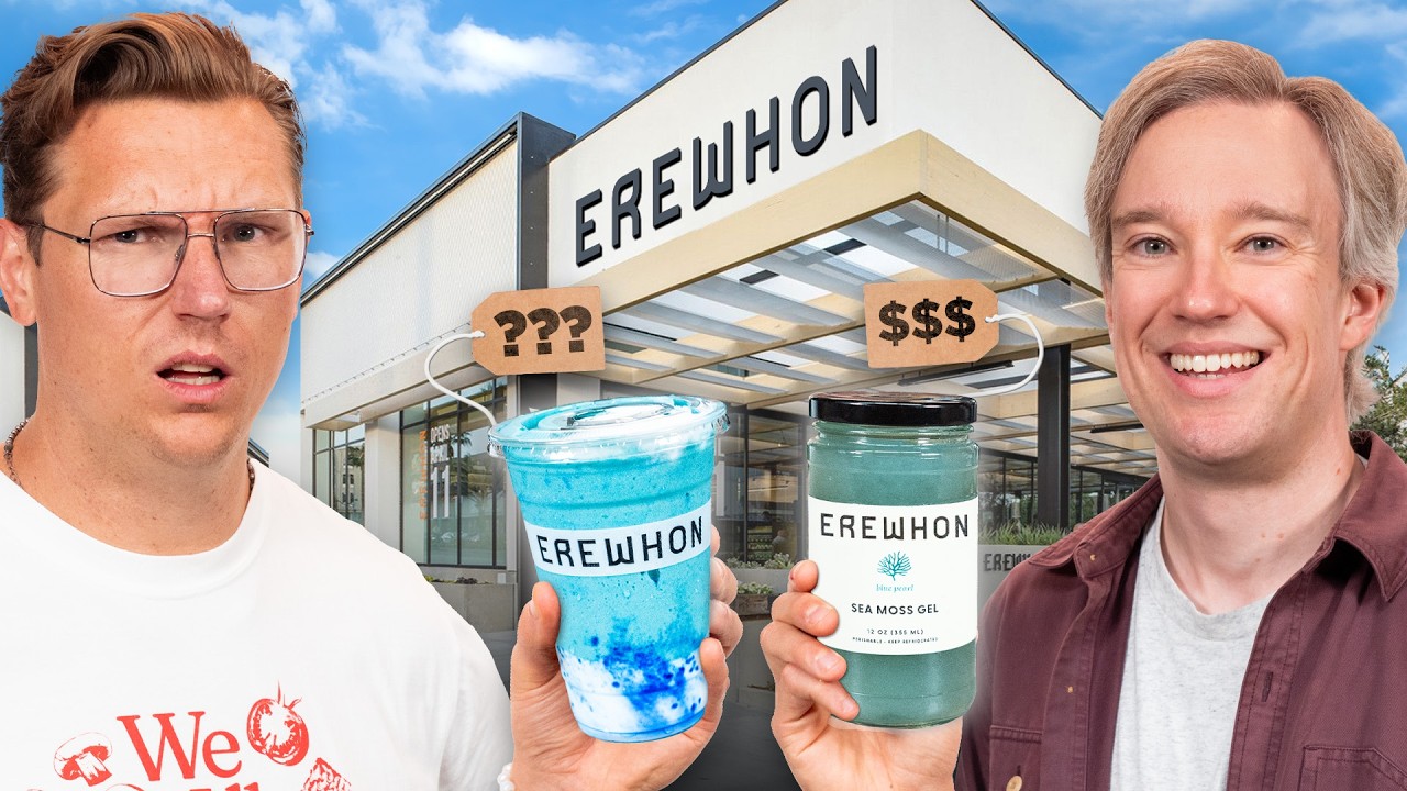 Tom Scott Investigates The Silliest Erewhon Products